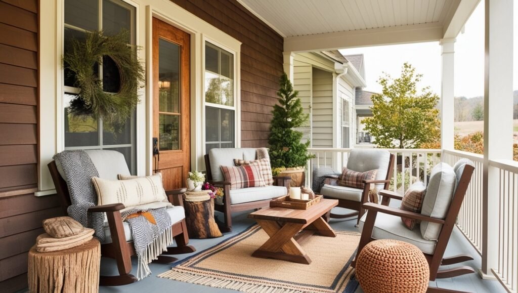Rustic Throw Pillows and Blankets