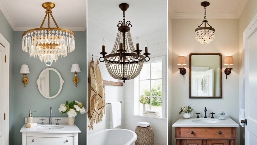 Petite Chandelier as Statement Lighting