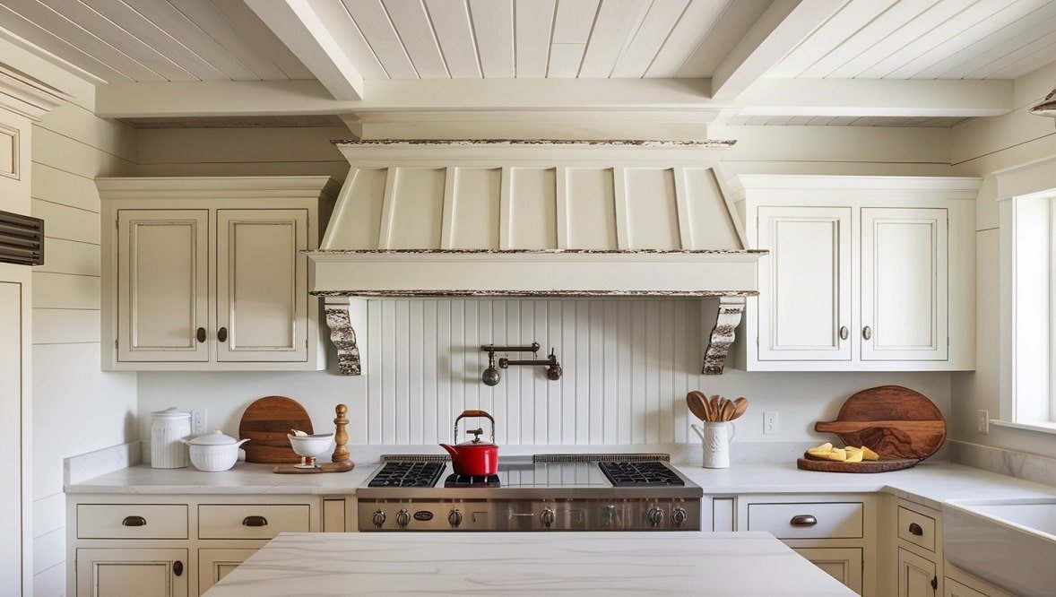 Vintage-Inspired Range Hood