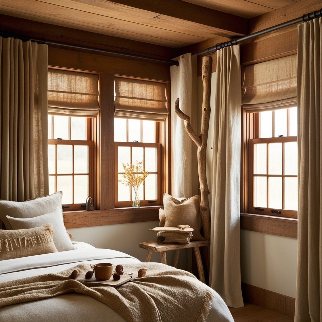 Rustic Window Treatments