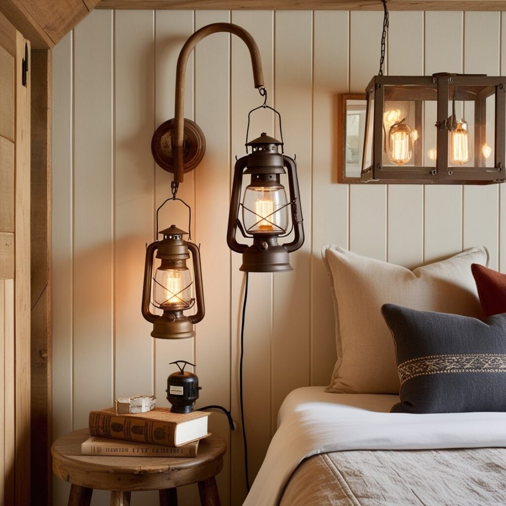 Vintage Lantern-Style Lighting