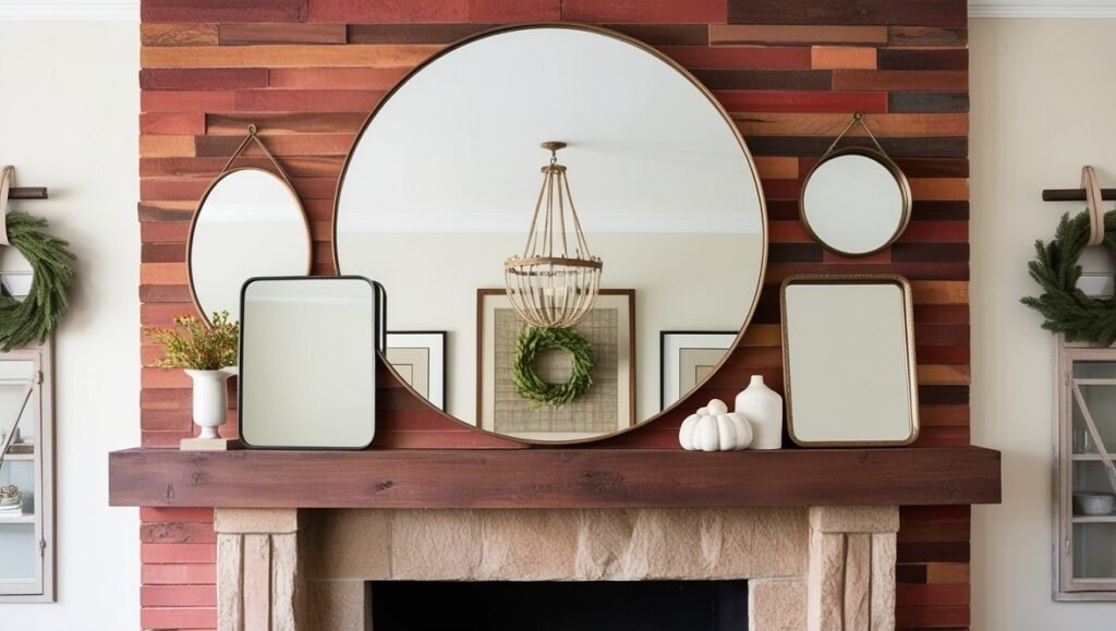 Layered Mirrors: Depth and Dimension