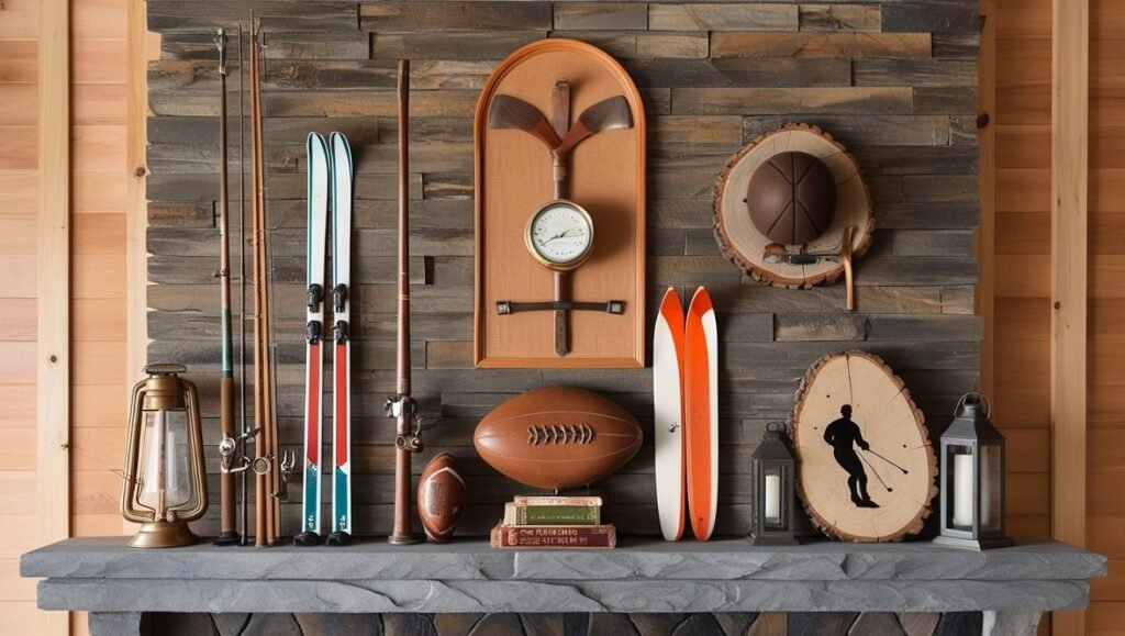 Vintage Outdoor Sports Gear: Playful Nostalgia