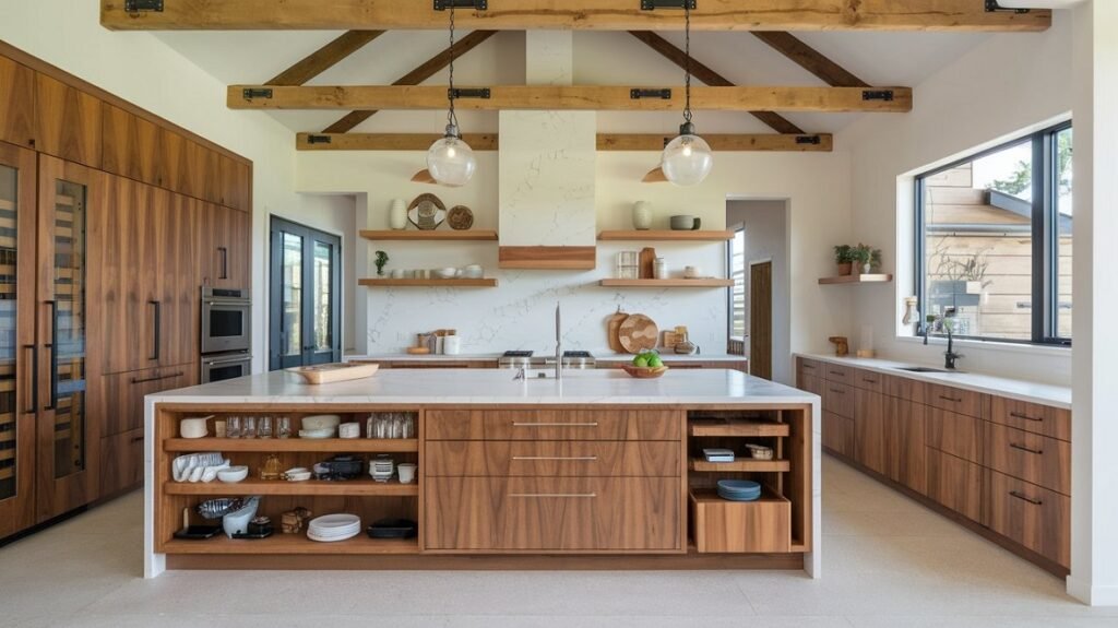 Storage Solutions That Shine: Organizing Your Barndominium Kitchen